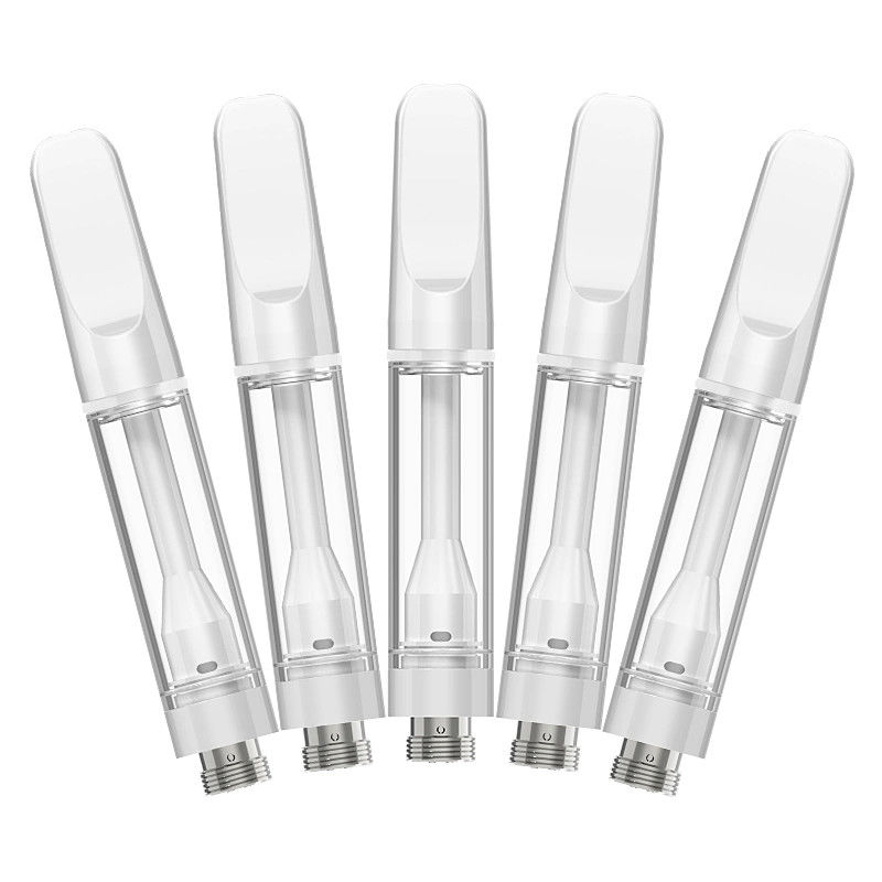 Cartuchos cerâmicos completos e vazios para óleo grosso a granel de 0,5 ml a 1 ml