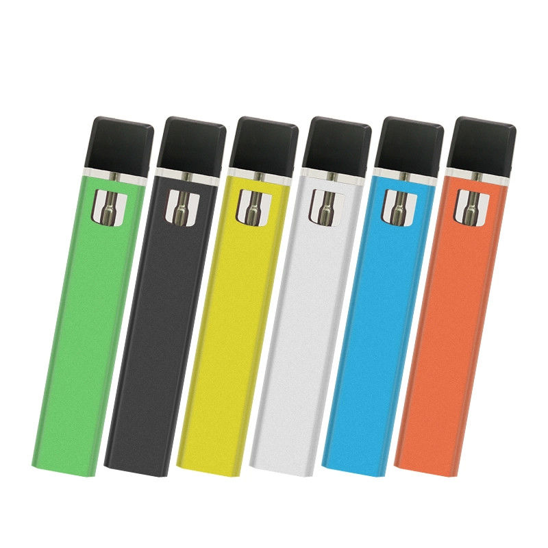 Rótulo Branco 1.0 mL Vazio Delta 8 Delta 9 Isolar HHC Vapor descartável a granel com LOGO