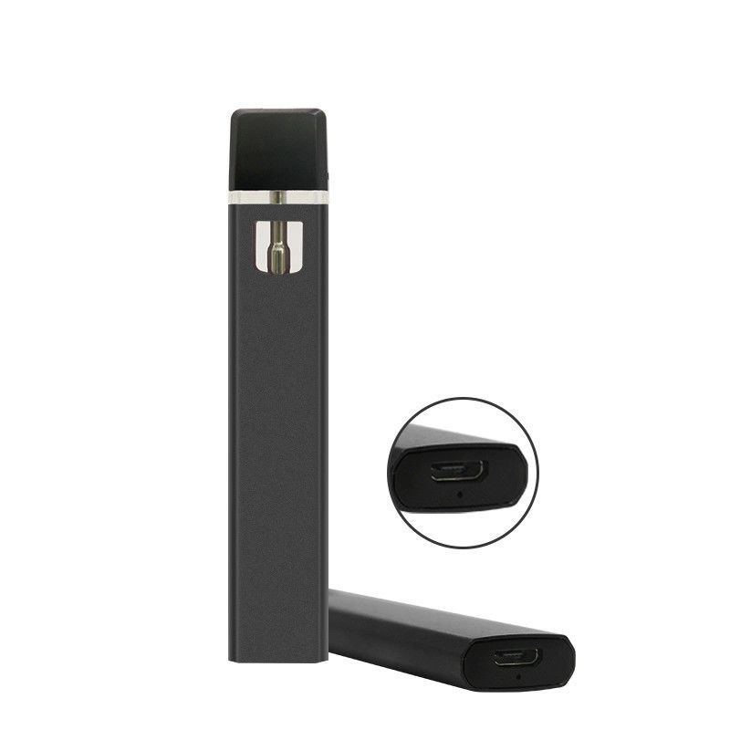 Rótulo Branco 1.0 mL Vazio Delta 8 Delta 9 Isolar HHC Vapor descartável a granel com LOGO