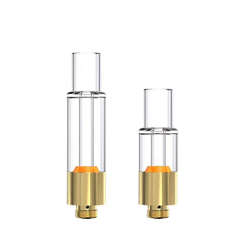 Cartucho de vidro completo para óleo de resina viva de CBD Thc Delta 8 9 10