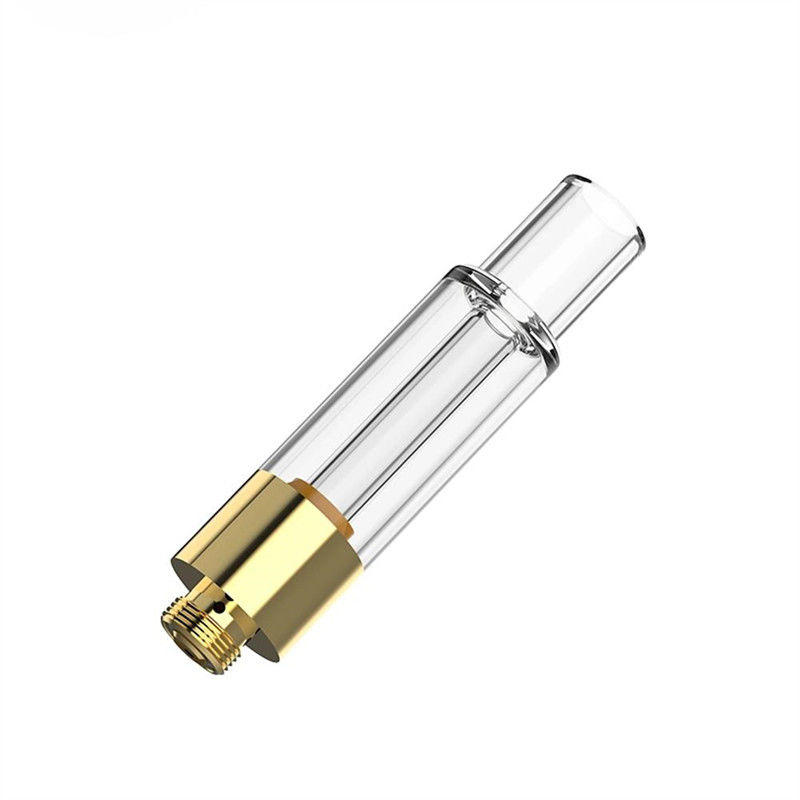 Cartucho de vidro completo para óleo de resina viva de CBD Thc Delta 8 9 10