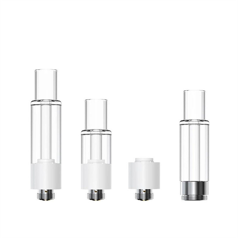 Cartucho de vidro completo para óleo de resina viva de CBD Thc Delta 8 9 10