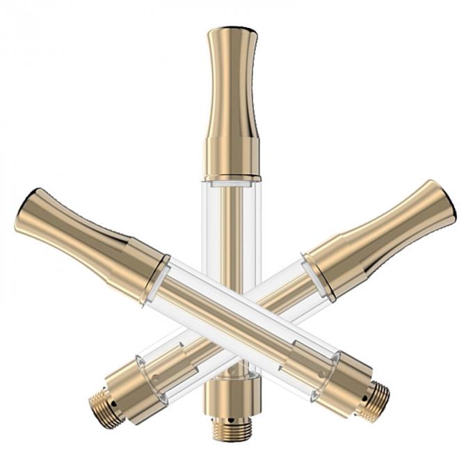 Durável e puro - metal, cerâmico, e construção de vidro para uma experiência vaping limpa com o cartucho do isolado de CBD