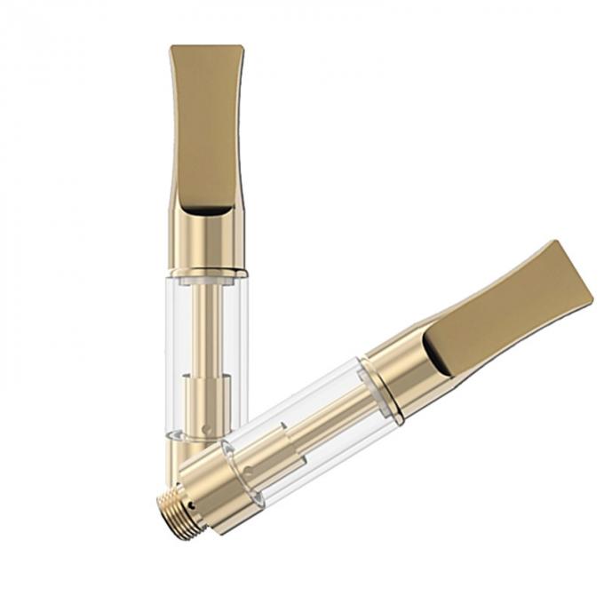 Furo de óleo eficiente da entrada 2.0mm4 para o fluxo de ar liso e a absorção de óleo fácil - cartucho completo do espectro CBD Vape.